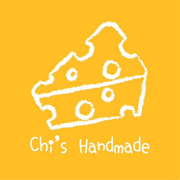 起司家原創 同心切模貼紙